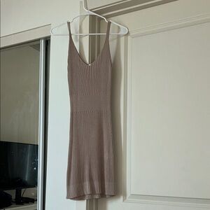 Elegant Tan  Dress